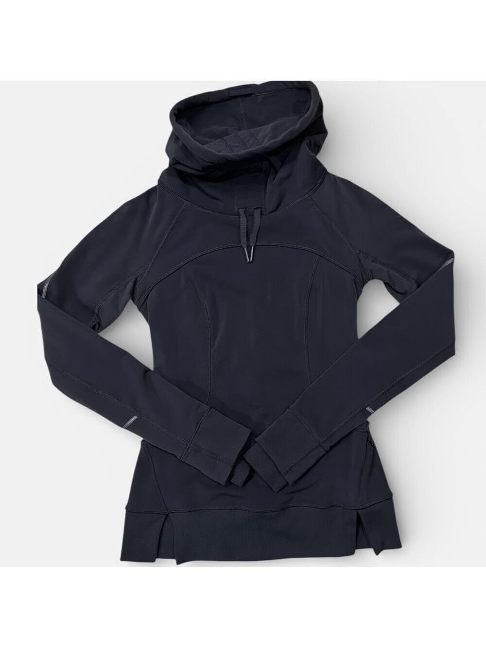 Lululemon Athletica Black Run Ambition Pullover Size 2